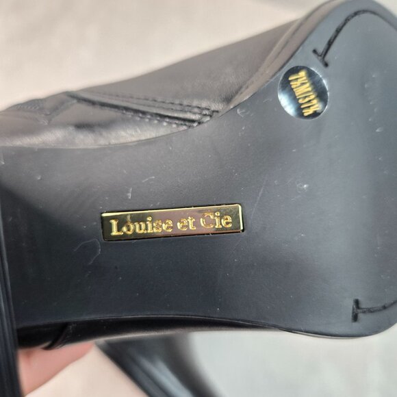 Louise et Cie Black Leather Ankle Booties - Picture 11 of 12